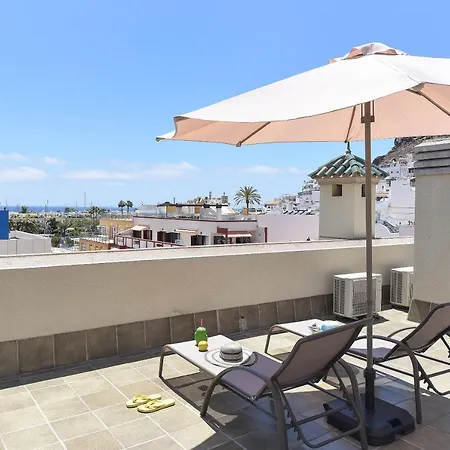 Daire Luxury Penthouse Mogan Vii Puerto De Mogan